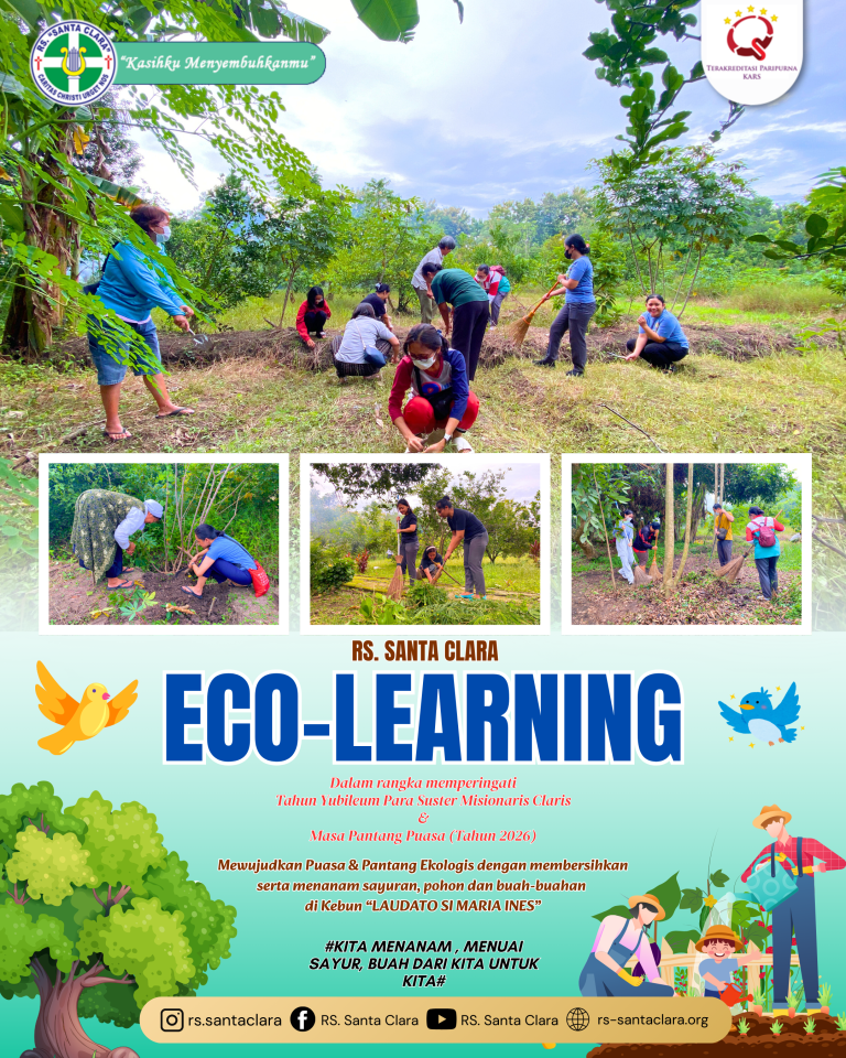 Eco-Learning di Kebun “Laudato Si maria Ines”